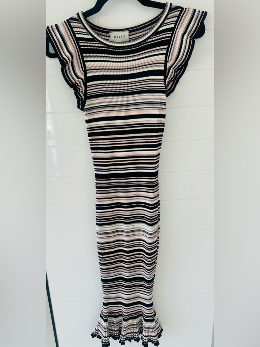 Milly Striped Mermaid dress - Picture 8 of 9